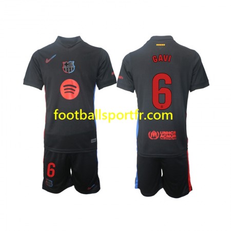Tenue FC Barcelone Gavi 6 Enfant Exterieur 2024-2025 Maillot de Foot